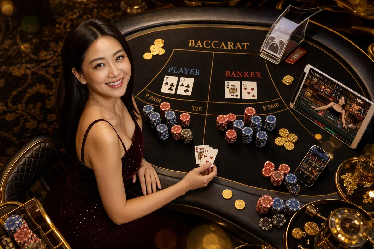 abba7 Live Dealer Online Table